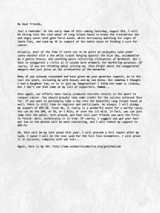 Fundraising Letter